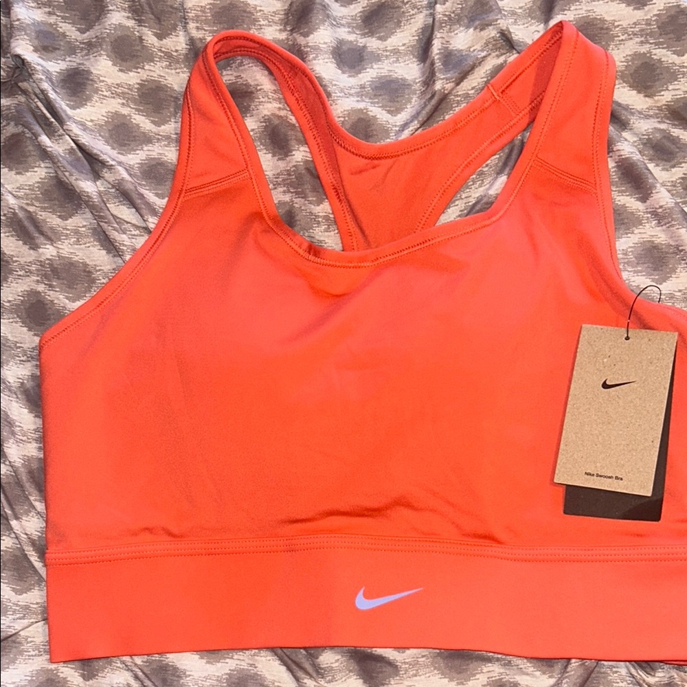 Nike Women's Orange Sports Bra